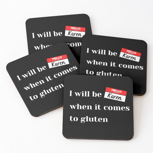 Item preview, Karen funny gluten free edition designed and sold by GlutenFreeTee.