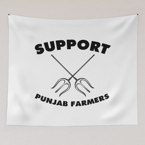 Item preview, Support punjab Farmers- no Farmers No food T-shirts designed and sold by Shirtssprea.