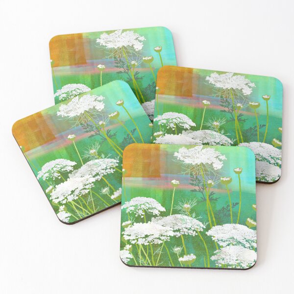 Item preview, Queen Anne's Lace Collage designed and sold by Lynnea Washburn.