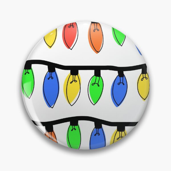 Item preview, Christmas lights design designed and sold by Oodles of  Doodles.