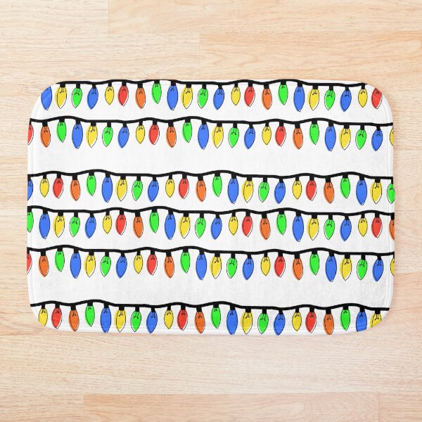 Item preview, Christmas lights design designed and sold by Oodles of  Doodles.