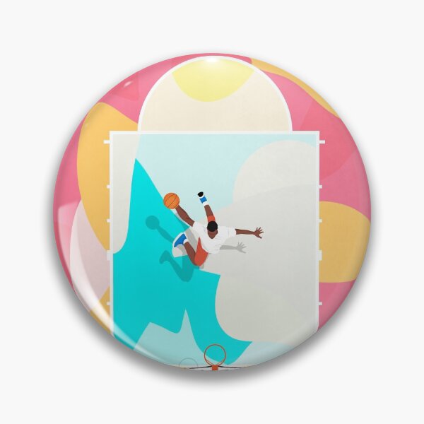 Item preview, Cancha de baloncesto Technicolor designed and sold by The-Drone-Man.