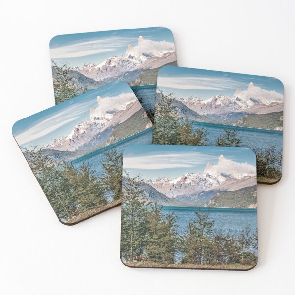 Item preview, Lake and Andes Mountains, Patagonia - Argentina designed and sold by DFLC Prints.