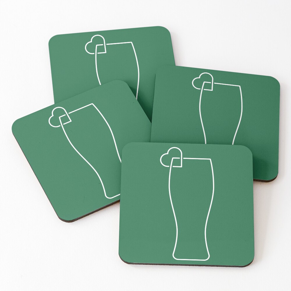Aperçu de l'œuvre Dessous de verre (lot de 4) créée et vendue par npdstudio.