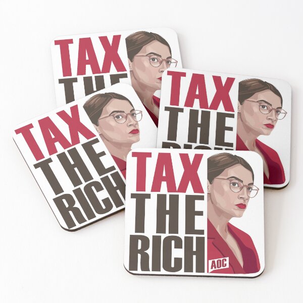 Item preview, Tax The Rich AOC designed and sold by empowered-gal.