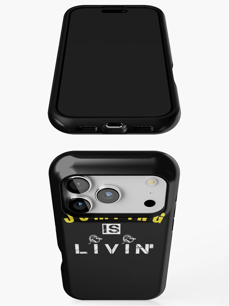 Thumbnail 3 of 4, iPhone Case, Jumping Is Livin' Jump Roping designed and sold by SharpThreadZ.