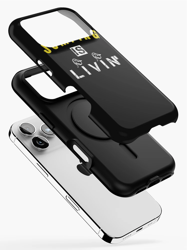 Thumbnail 2 of 4, iPhone Case, Jumping Is Livin' Jump Roping designed and sold by SharpThreadZ.
