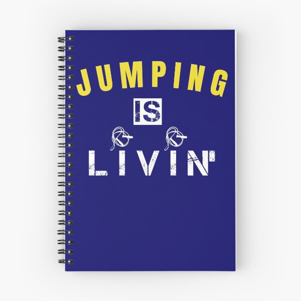Item preview, Jumping Is Livin' Jump Roping designed and sold by SharpThreadZ.