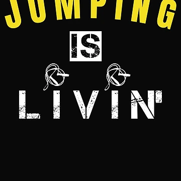 Artwork thumbnail, Jumping Is Livin' Jump Roping by SharpThreadZ