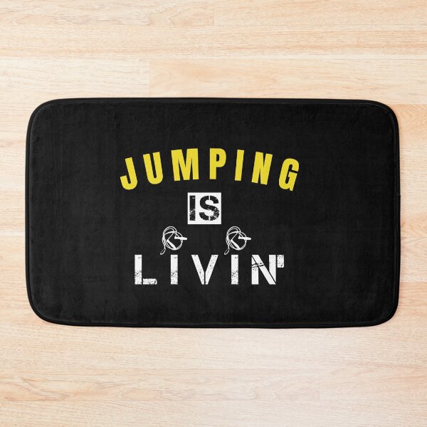 Item preview, Jumping Is Livin' Jump Roping designed and sold by SharpThreadZ.