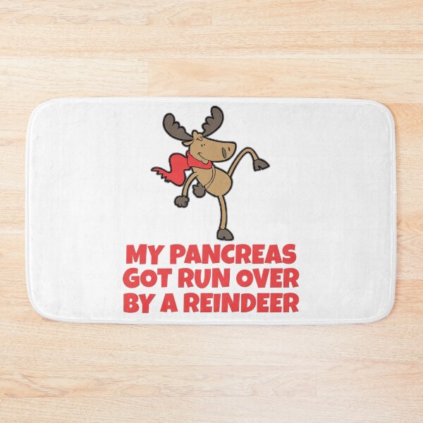 Item preview, Type One Diabetes My Pancreas Got Run Over By A Reindeer Christmas designed and sold by LOVECURIO.