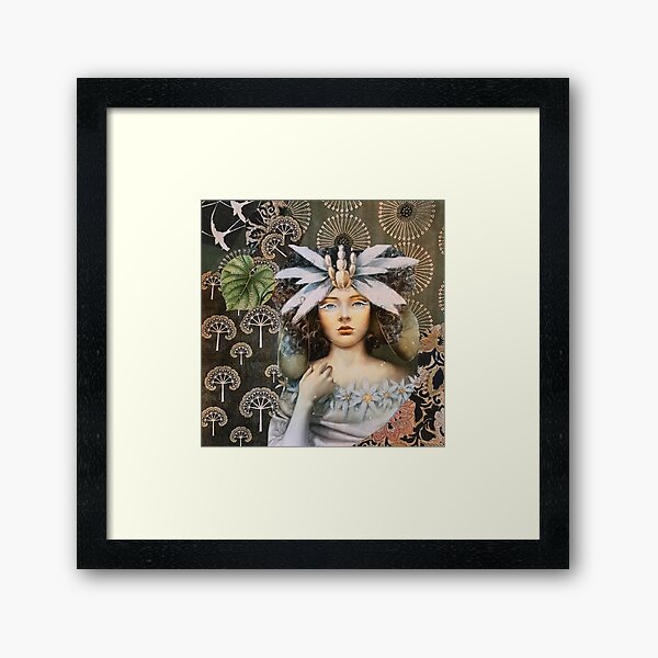 Snow Princess Framed Art Print