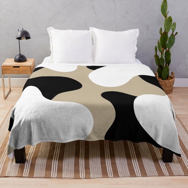 Item preview, Blobs (Black, White, Tan) designed and sold by Design Minds Boutique.