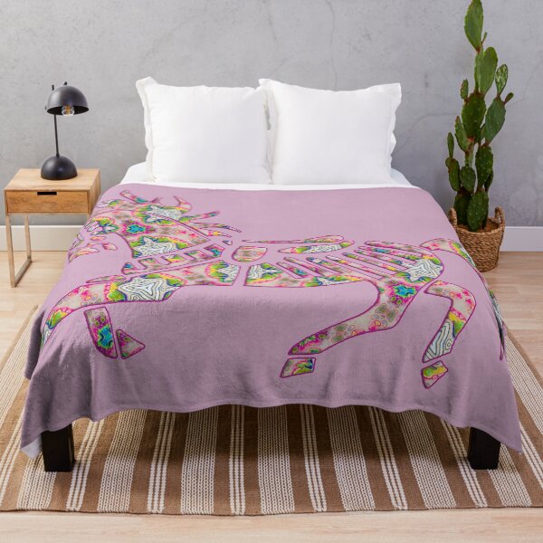 Item preview, pretty pink horsie mosaic designed and sold by jrboyajian123.
