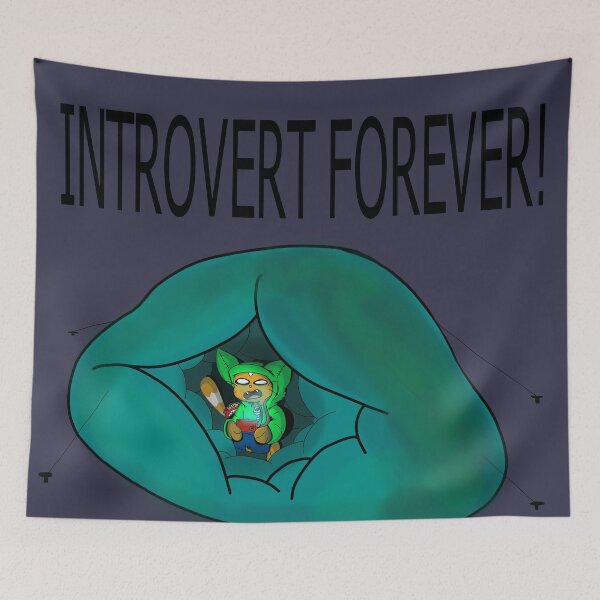 Item preview, Introverted Cat designed and sold by T-Draguuno.