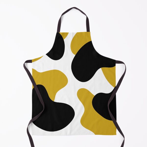 Item preview, Blobs (Black, White, Mustard Yellow) designed and sold by Design Minds Boutique.