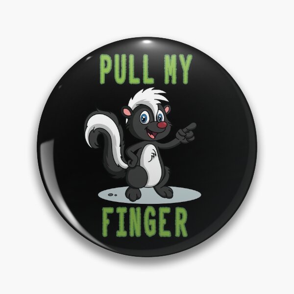 Item preview, Funny Skunk design Pull My Finger Father Humor design Gift designed and sold by Manisma Road.