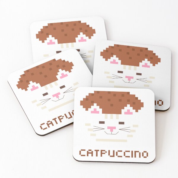 Item preview, Catpuccino  - Funny Cat and Coffee Lover Design  designed and sold by mprakash100.