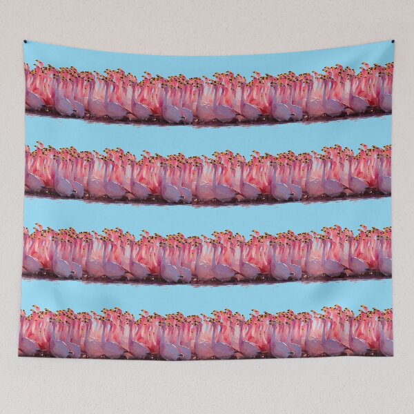 Item preview, Pink Flamingo Family Painting Art Design designed and sold by WildMuse44.