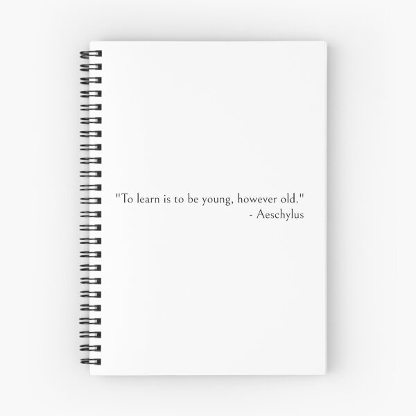 Item preview, Aeschylus, To learn is to be young, however old designed and sold by ds-4.