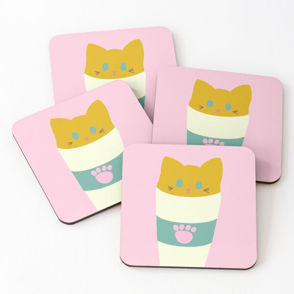 Item preview, Cute Coffee Cat designed and sold by EttieTheYettie.