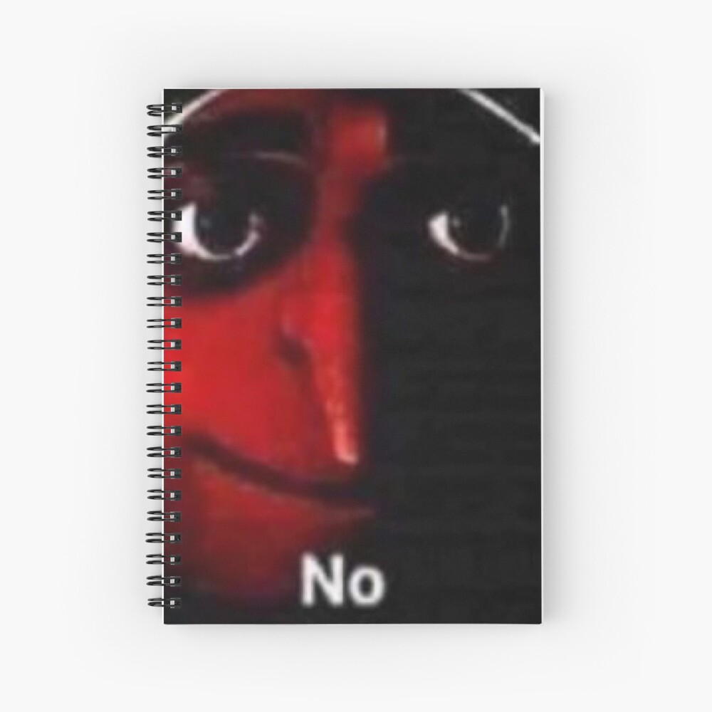 Gru no meme Spiral Notebook for Sale by Goath