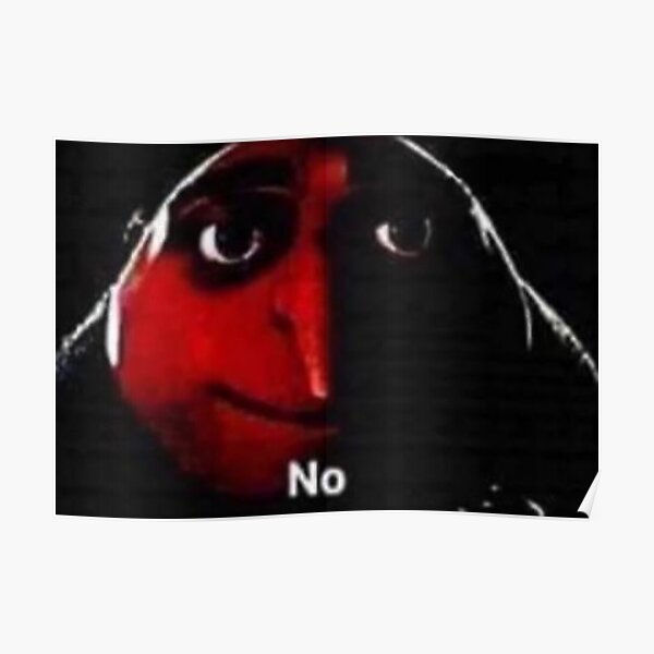 Gru Meme Posters For Sale Redbubble