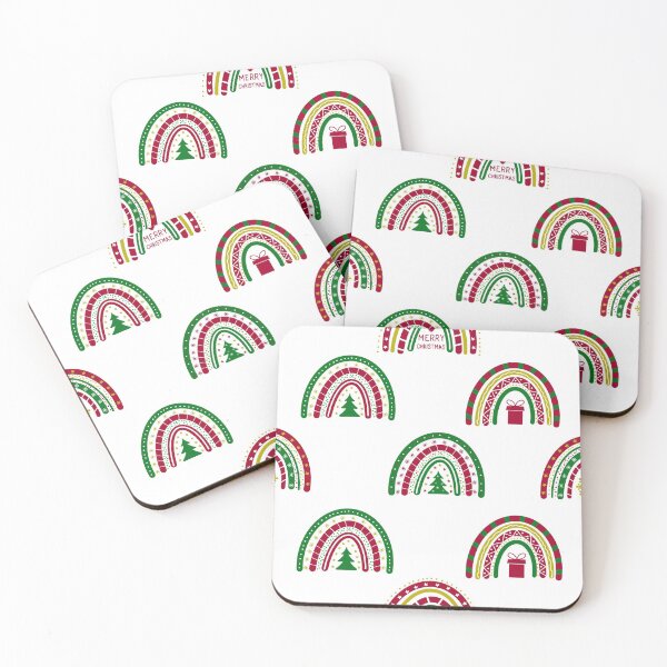Item preview, Christmas Boho Rainbows pattern designed and sold by LaBelezoka.
