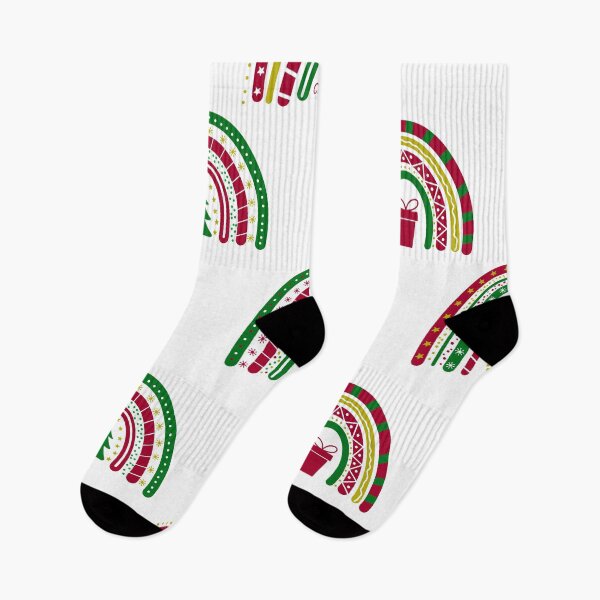 Item preview, Christmas Boho Rainbows pattern designed and sold by LaBelezoka.