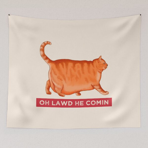 Item preview, Chonk Cat Meme designed and sold by GreenSplash.