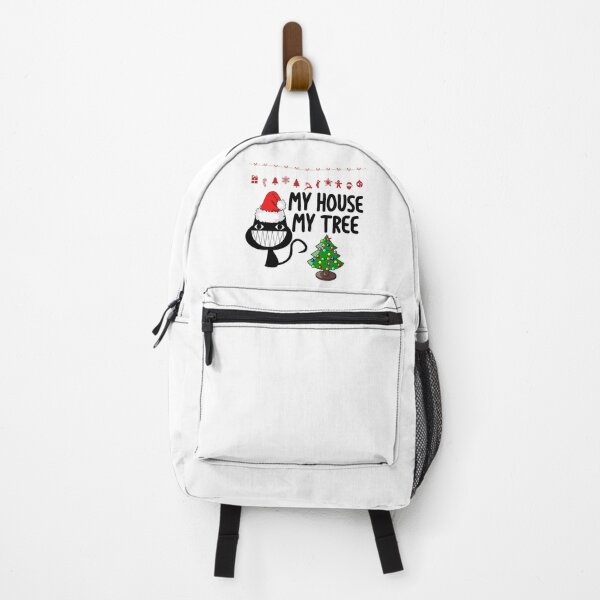 Item preview, Funny Cat My House My Tree Christmas Cat Lovers Gift designed and sold by Rami Khalifah.