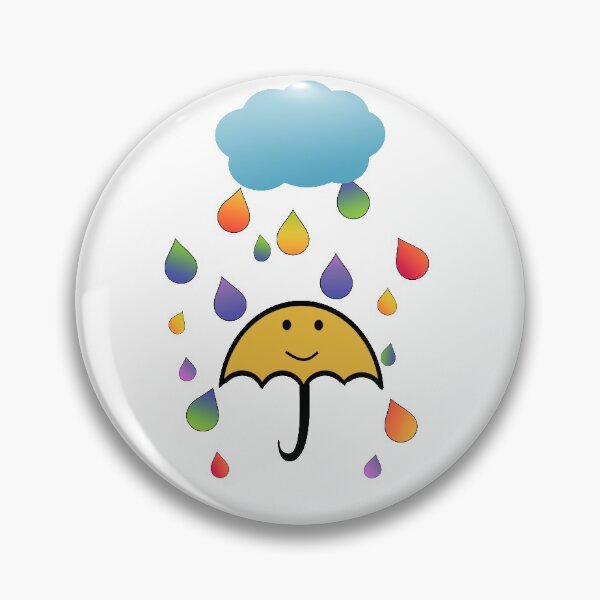 Item preview, Happy Rainbow Raindrops designed and sold by Timeforplay.
