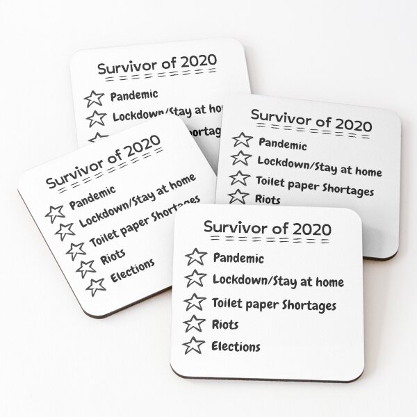 Item preview, Survivor Of 2020 (if buying sticker, choose medium or large) designed and sold by StormyMuse.