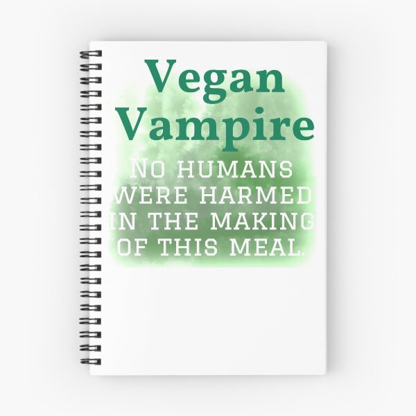 Item preview, Warning: Vegan Vampire designed and sold by ThatGirlDoodles.