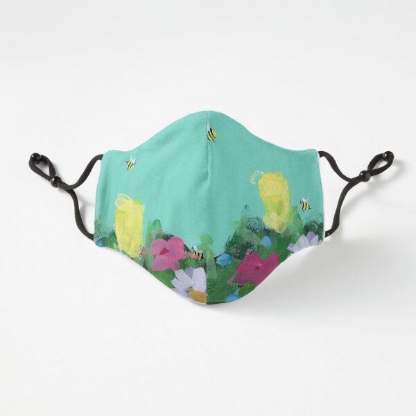 Abstract flower No.41 Fitted 3-Layer