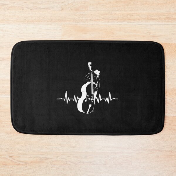 Item preview, Double Bass Heartbeat Funny Frequency Beat Double Bass designed and sold by alipapi.