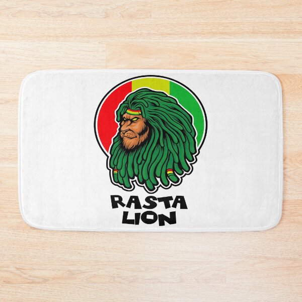 Item preview, Dreadlocks Rasta Lion in Reggae Colors designed and sold by RastaColors.