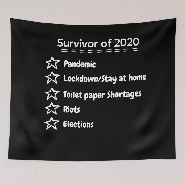Item preview, Survivor Of 2020 - In White  designed and sold by StormyMuse.
