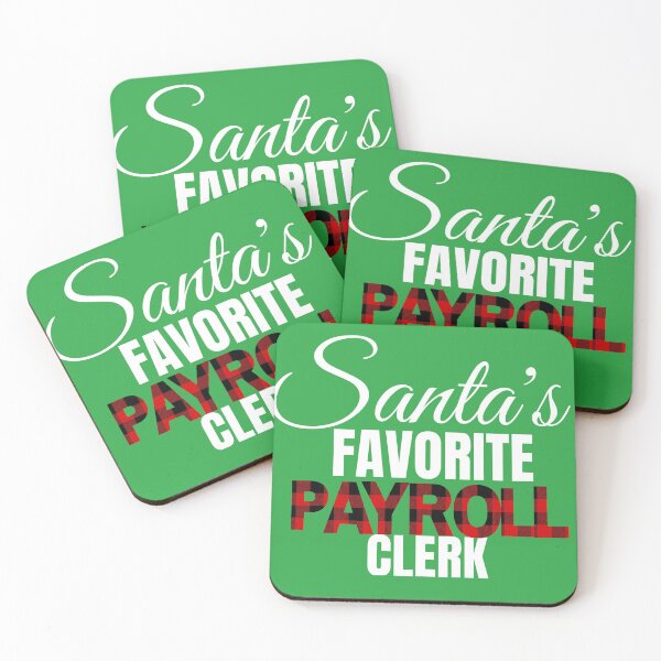 Item preview, Santa's Favorite Payroll Clerk designed and sold by Oreo2020 Creations.