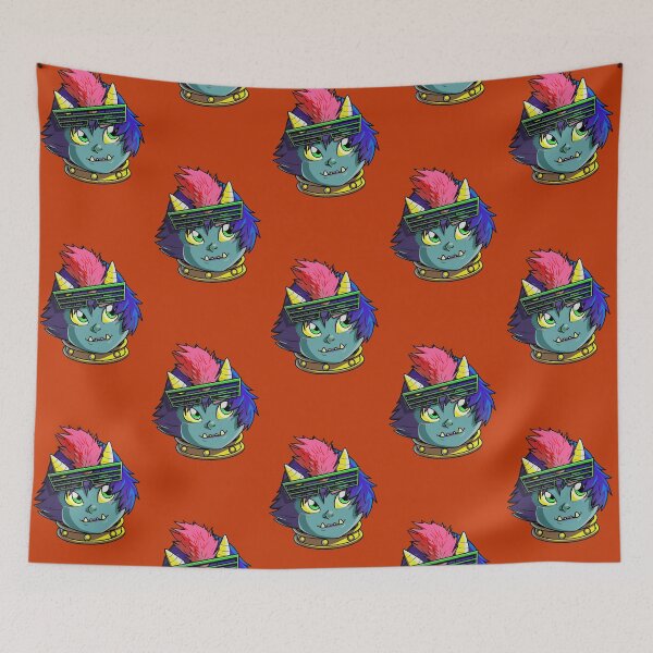 Item preview, My Retro Eighties Oni designed and sold by RayneGallows.