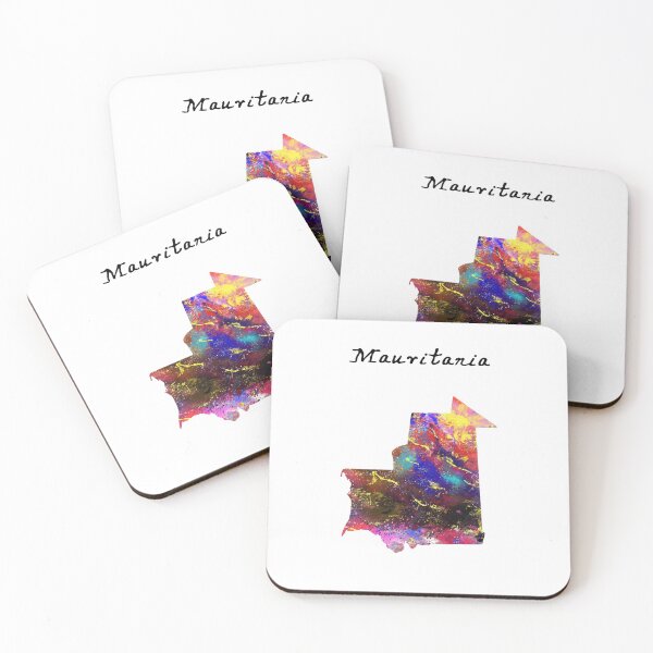 Item preview, Mauritania Quote Art Design Inspirational Motivat designed and sold by vividpixelusa.