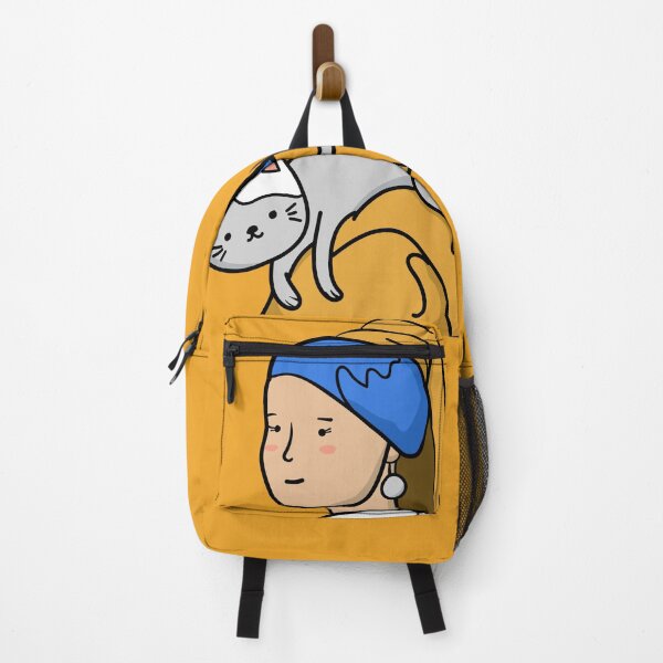 Item preview, Girl with the Pearl Earring Cat designed and sold by cannevas.