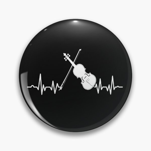 Item preview, Violin Heartbeat Funny Frequency Beat Violin designed and sold by alipapi.
