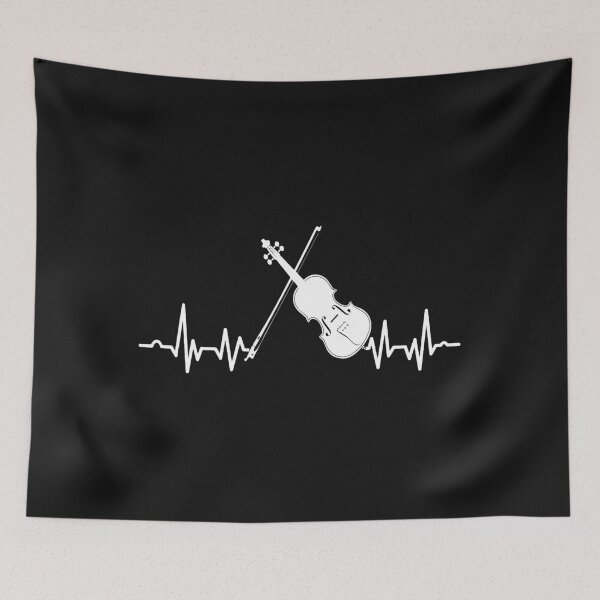 Item preview, Violin Heartbeat Funny Frequency Beat Violin designed and sold by alipapi.