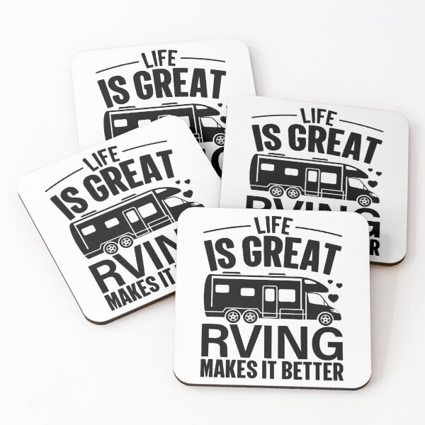 Item preview, Life Is Great RVing Makes It Better designed and sold by GravitiTees.