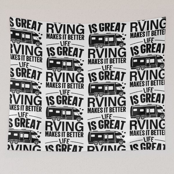 Item preview, Life Is Great RVing Makes It Better designed and sold by GravitiTees.
