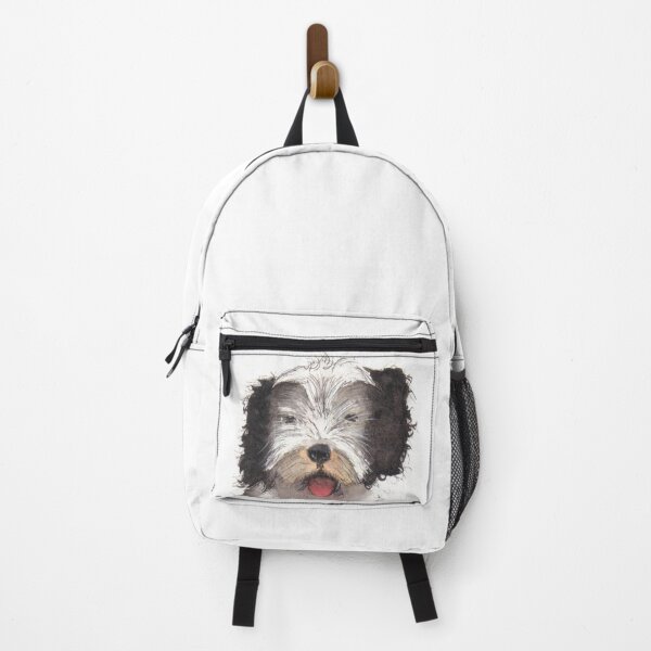 Item preview, Cute old english sheep dog puppy dog print. designed and sold by Gordon Lavender.