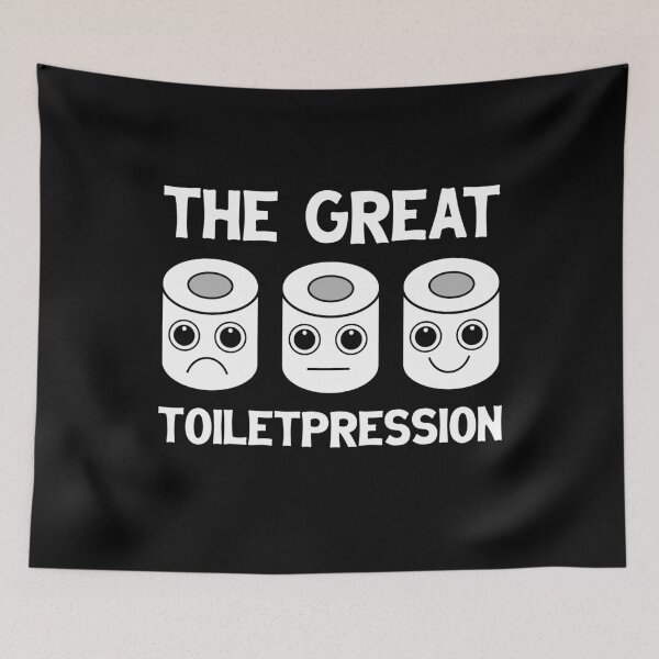 Item preview, The Great Toiletpression designed and sold by Coteafee.