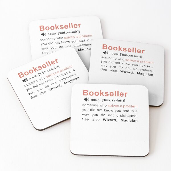 Item preview, Funny Bookseller Definition, Gift For Bookseller designed and sold by RayPrint.
