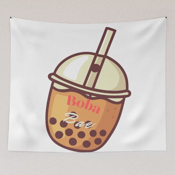 Item preview, Boba Bae / tapioca balls bubble tea designed and sold by SpicyCherrys.